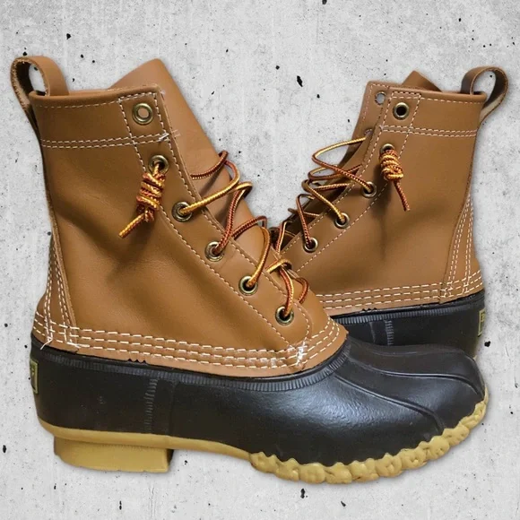 L. L. Bean 8" Duck Boots • NEW/NEVER WORN • Size 6 (fits more like a 7) - Picture 5 of 12
